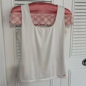 Calvin Klein white work tank top size small